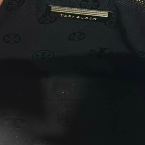 Tory Burch Mini Black Leather Robinson Dome Satchel LIKE NEW - Picture 8 of 8
